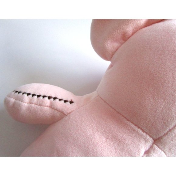 Miniso Life Style Pink Bear Plush Stuffed Animal Toy 12"  Soft & Squishy Unique - Picture 10 of 14